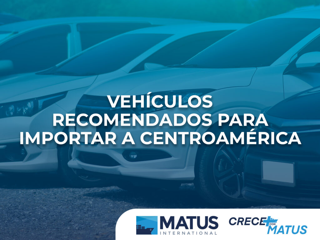 Modelos de autos importados desde Estados Unidos para el mercado centroamericano.
