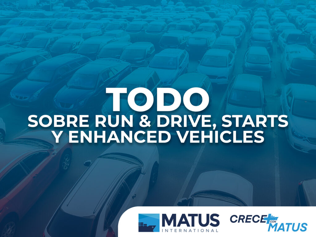 Todo sobre run&drive, starts y enhanced vehicles.